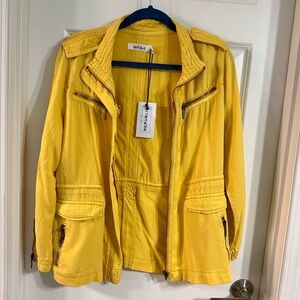 For The Republic Yellow Zip Jacket